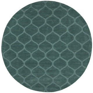 Chandra Mystica MYS-29801 Teal Area Rug Round