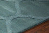 Chandra Mystica MYS-29801 Teal Area Rug Detail