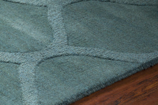 Chandra Mystica MYS-29801 Teal Area Rug Detail