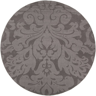 Chandra Mystica MYS-29802 Charcoal Area Rug Round