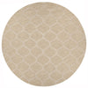 Chandra Mystica MYS-29803 Ivory Area Rug Round