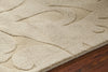Chandra Mystica MYS-29806 Light Gold Area Rug Detail