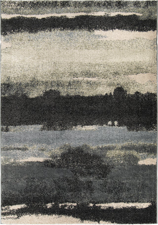 Orian Rugs Mystical Canyon Muted Blue Area Rug by Palmetto Living main image