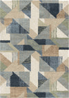 Orian Rugs Mystical Deco Town Muted Blue Area Rug by Palmetto Living main image