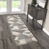 Orian Rugs Mystical Deco Blocks Muted Blue Area Rug by Palmetto Living Lifestyle Image
