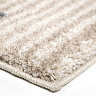 Orian Rugs Mystical Deco Blocks Muted Blue Area Rug by Palmetto Living Corner Image