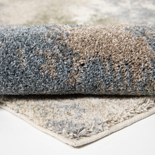 Orian Rugs Mystical Dreamy Muted Blue Area Rug by Palmetto Living Pile Image