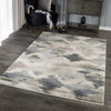Orian Rugs Mystical Harlequin Muted Blue Area Rug by Palmetto Living Lifestyle Image Feature