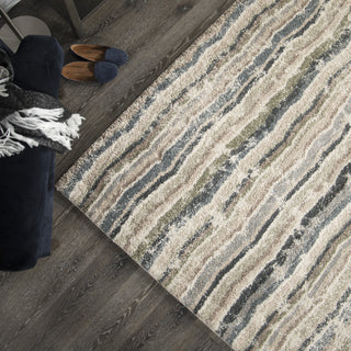 Orian Rugs Mystical Interstellar Muted Blue Area Rug by Palmetto Living 