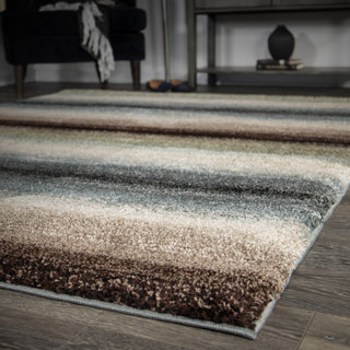 Orian Rugs Mystical Skyline Muted Blue Area Rug by Palmetto Living 