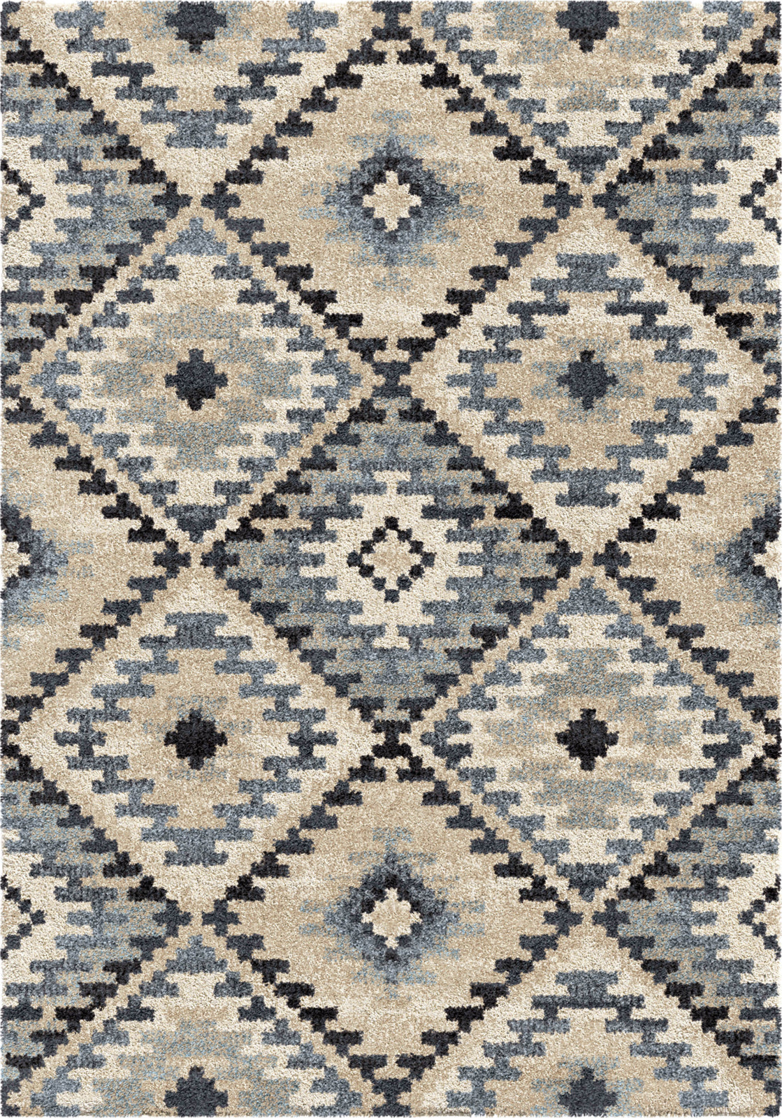 Orian Rugs Mystical Western Sky Muted Blue Area Rug by Palmetto Living main image