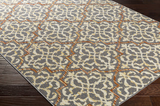 Artistic Weavers Myrtle Rio Dark Orange/Gray Area Rug Corner Shot