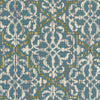 Artistic Weavers Myrtle Rio Turquoise/Ivory Area Rug Swatch