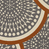 Artistic Weavers Myrtle Barcelona Dark Orange/Gray Area Rug Swatch