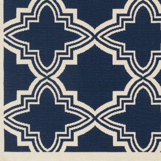 Artistic Weavers Myrtle Honolulu Navy Blue/Ivory Area Rug Swatch