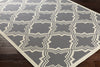 Artistic Weavers Myrtle Honolulu Gray/Ivory Area Rug Corner Shot