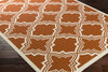 Artistic Weavers Myrtle Honolulu Dark Orange/Ivory Area Rug Corner Shot