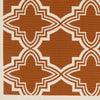 Artistic Weavers Myrtle Honolulu Dark Orange/Ivory Area Rug Swatch