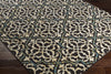 Artistic Weavers Myrtle Rio Chocolate Brown/Ivory Area Rug Corner Shot