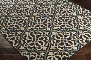 Artistic Weavers Myrtle Rio Chocolate Brown/Ivory Area Rug Corner Shot