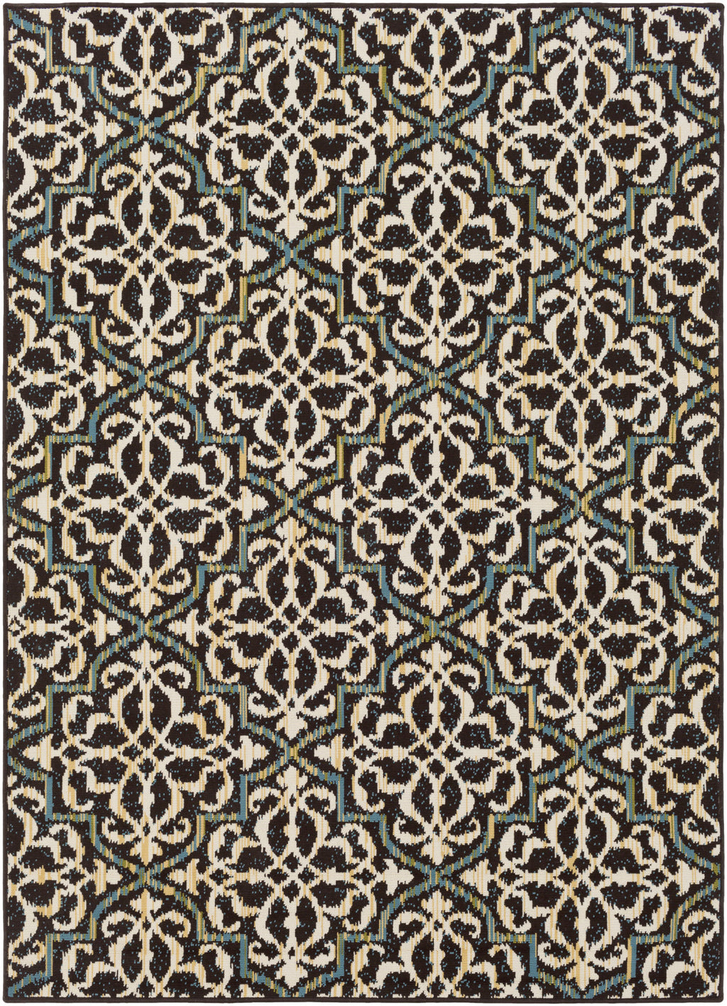 Artistic Weavers Myrtle Rio Chocolate Brown/Ivory Area Rug main image