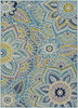 Artistic Weavers Myrtle St Simons Denim Blue/Lime Green Area Rug main image