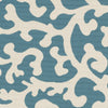 Artistic Weavers Myrtle Miami Turquoise/Ivory Area Rug Swatch