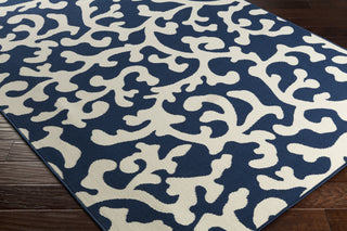 Artistic Weavers Myrtle Vancouver Navy Blue/Ivory Area Rug Corner Shot