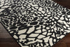 Artistic Weavers Myrtle Bermuda Onyx Black/Ivory Area Rug Corner Shot