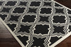 Artistic Weavers Myrtle Honolulu Onyx Black/Ivory Area Rug Corner Shot