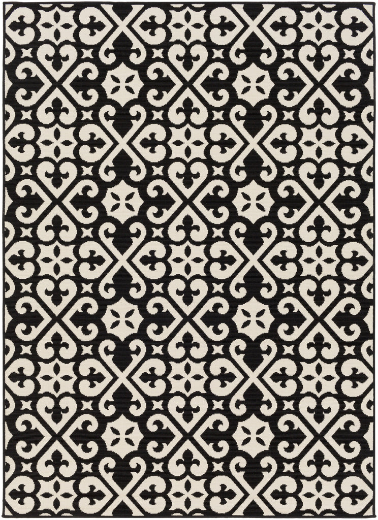 Artistic Weavers Myrtle Scarborough Onyx Black/Ivory Area Rug main image