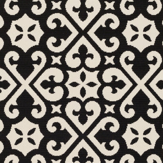 Artistic Weavers Myrtle Scarborough Onyx Black/Ivory Area Rug Swatch