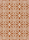 Artistic Weavers Myrtle Scarborough Bright Orange/Ivory Area Rug main image