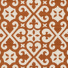 Artistic Weavers Myrtle Scarborough Bright Orange/Ivory Area Rug Swatch