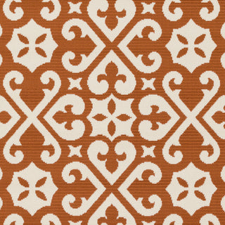 Artistic Weavers Myrtle Scarborough Bright Orange/Ivory Area Rug Swatch