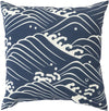 Surya Mizu Waves of Grace MZ-002 Pillow 18 X 18 X 4 Down filled