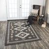 Rizzy Mesa MZ037B Charcoal Area Rug  Feature