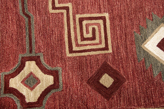 Rizzy Mesa MZ042B Red Area Rug 