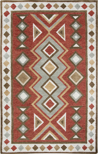 Rizzy Mesa MZ056B Red Area Rug main image