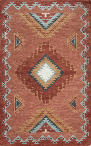 Rizzy Mesa MZ163B Rust Area Rug main image