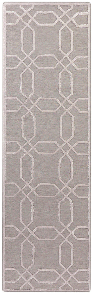 Surya Mezzo MZO-6000 Gray Area Rug 2'6'' x 8' Runner