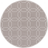 Surya Mezzo MZO-6000 Gray Area Rug 8' Round