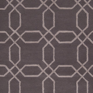 Surya Mezzo MZO-6001 Charcoal Hand Hooked Area Rug Sample Swatch