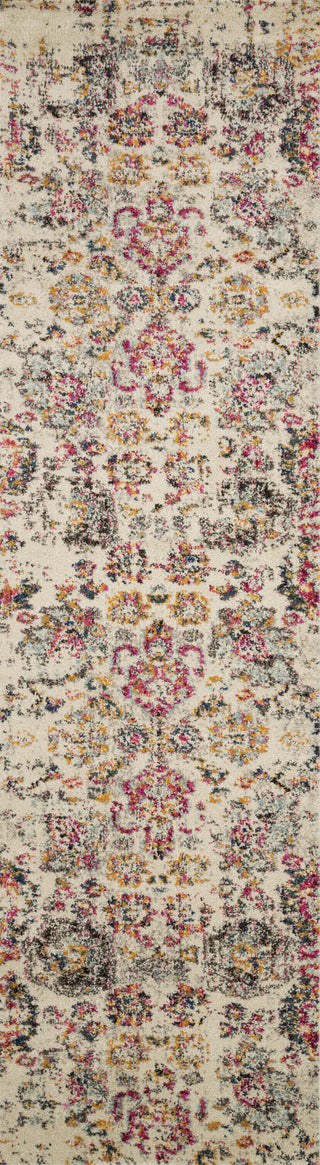 Loloi II Nadia NN-01 Ivory/Multi Area Rug 2'2''x8' Runner 