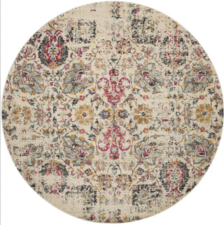 Loloi II Nadia NN-01 Ivory/Multi Area Rug 6'7''x 6'7'' Round