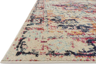 Loloi Nadia NN-02 Ivory/Fiesta Area Rug Corner Shot