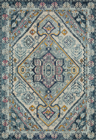 Loloi Nadia NN-03 Aqua/Navy Area Rug Main Image