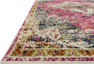 Loloi Nadia NN-04 Pink/Midnight Area Rug Corner Shot