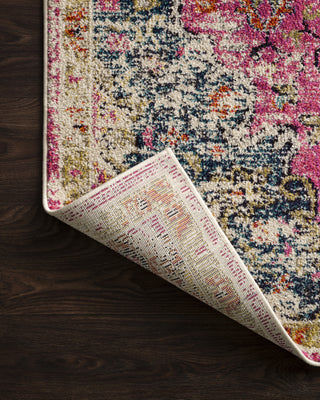 Loloi Nadia NN-04 Pink/Midnight Area Rug Backing