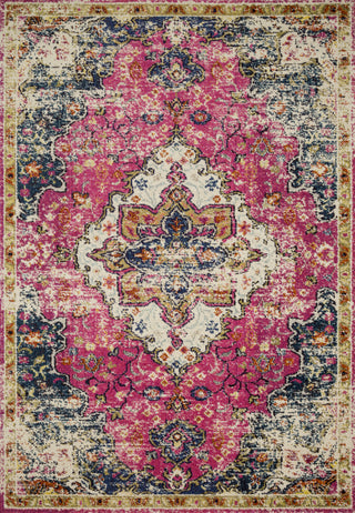 Loloi Nadia NN-04 Pink/Midnight Area Rug Main Image